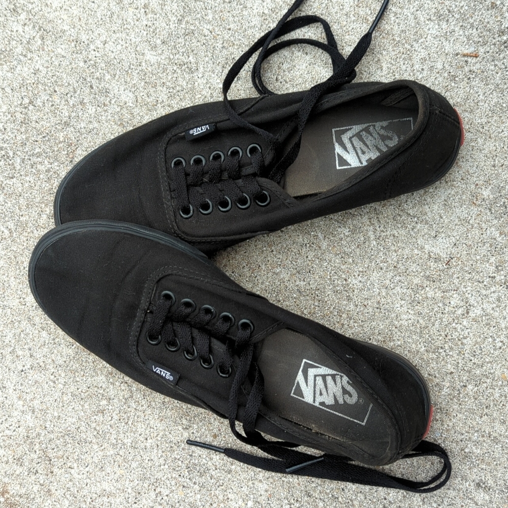 Black Vans